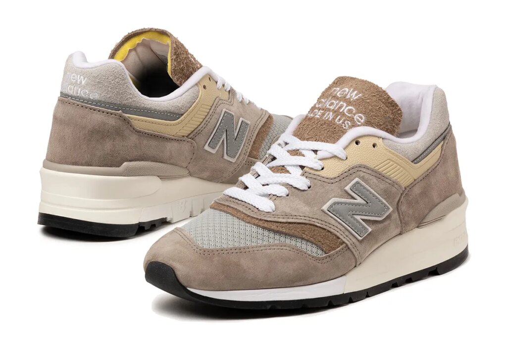 „Light Mushroom“ Made in USA 997 von New Balance – Demnächst erhältlich.