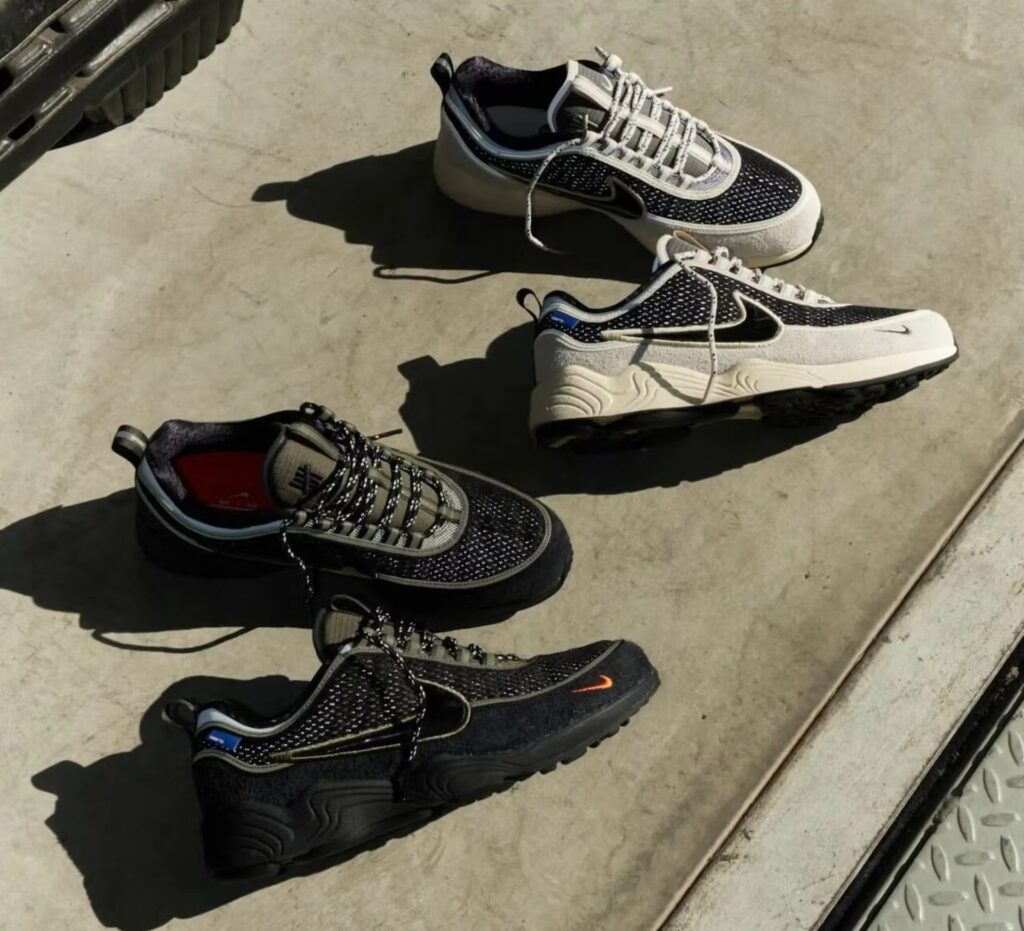 Das Undefeated x Nike Zoom Spiridon Pack erscheint diese Woche.
