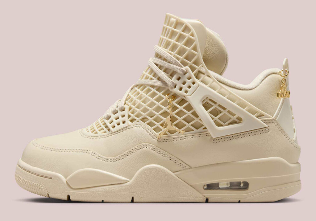 Der Air Jordan 4 Net setzt seinen Marsch mit dem "Rattan" fort.