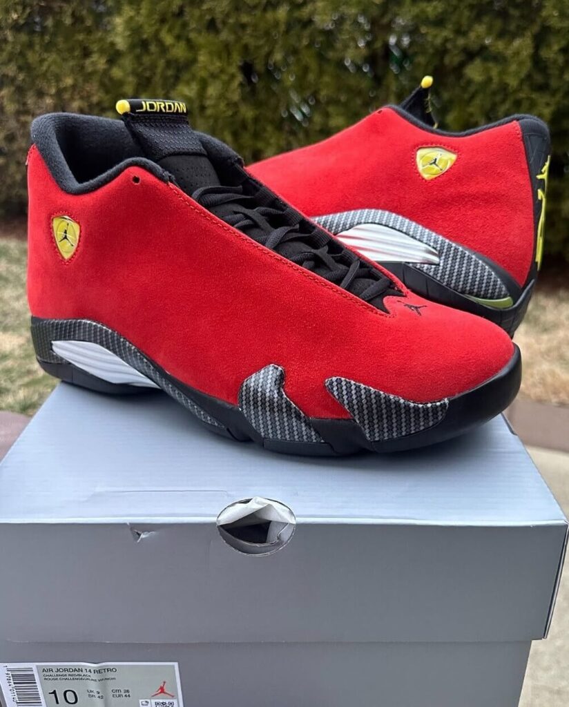 ERSTER BLICK: Air Jordan 14 „Ferrari“ 2025 Retro