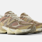 Das New Balance 9060 „Washed Suede“ Pack verleiht Vintage-Charakter.