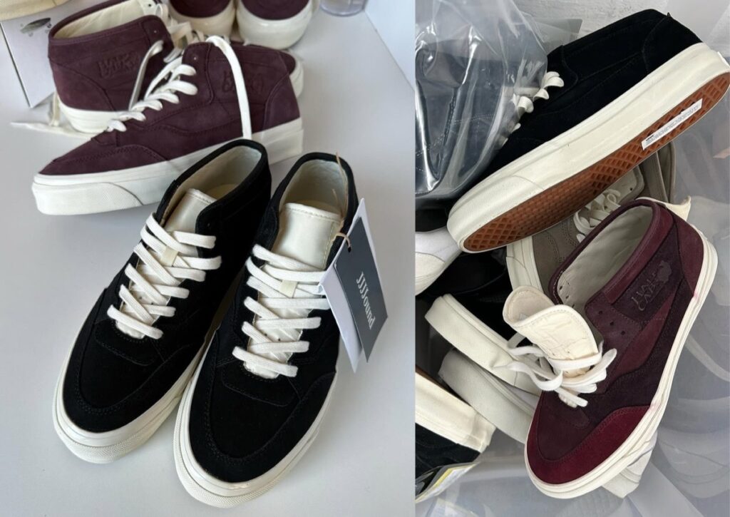 JJJJound und Vans veröffentlichen 2025 ein Half-Cab-Pack.