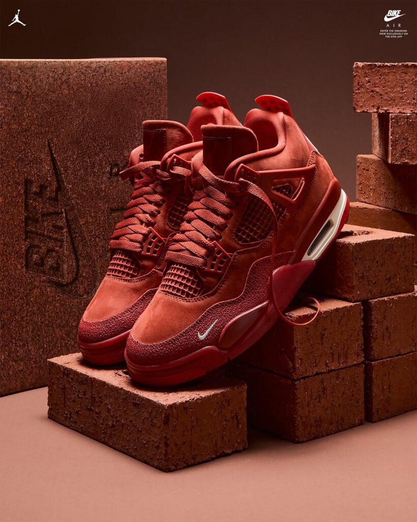 Wo man den Nigel Sylvester x Air Jordan 4 "Brick By Brick" kaufen kann.