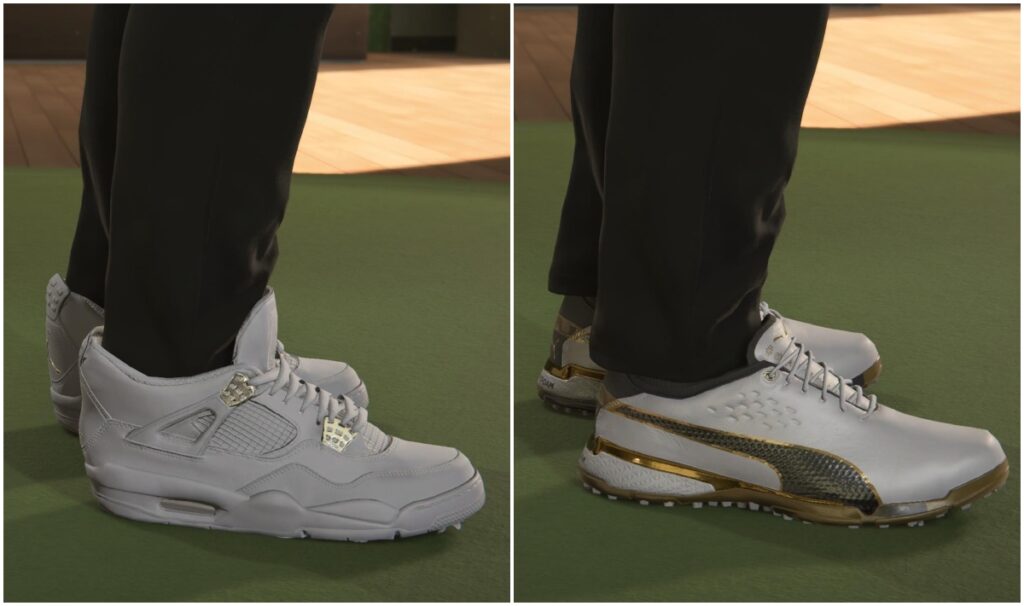 Alle Schuhmarken im neuen PGA Tour 2K25 Videospiel