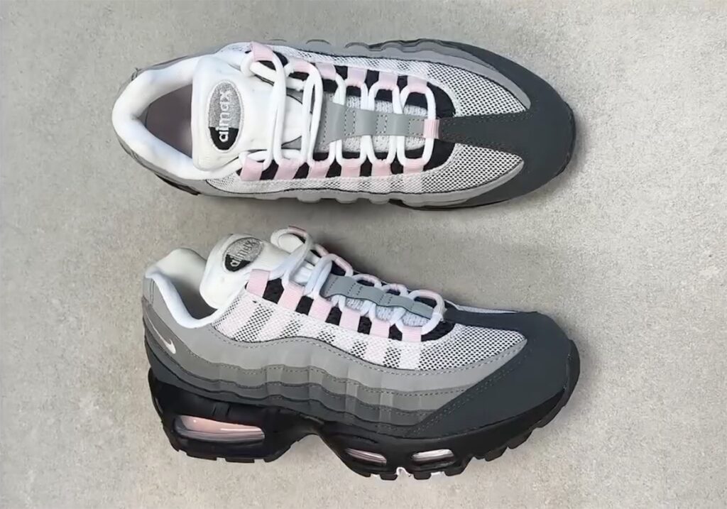 Der Nike Air Max 95 in „Pink Foam“ kehrt im Frühjahr 2025 zurück.