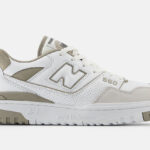 "Helle 'Olive'-Punkte zieren den New Balance 550."