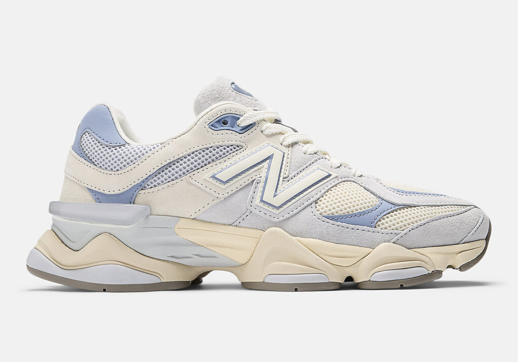 New Balance kleidet den 9060 in „Pearl Grey“.