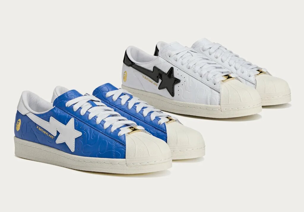 Bape x adidas Superstars erscheinen im März 2025.