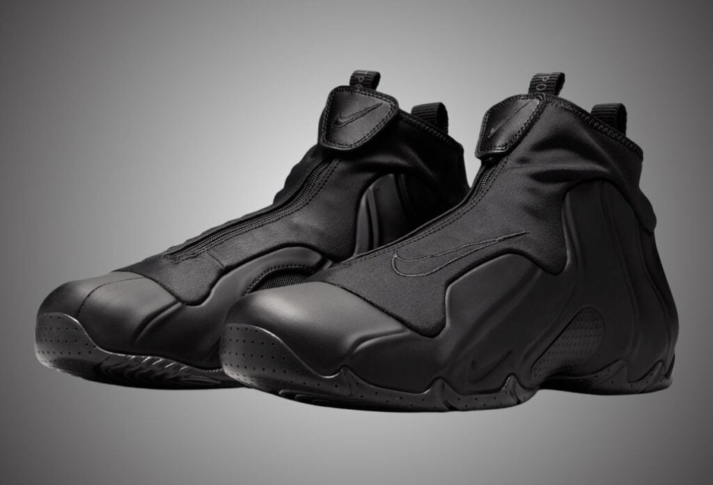 Der Nike Air Flightposite One “Black” kehrt im Februar 2025 zurück.