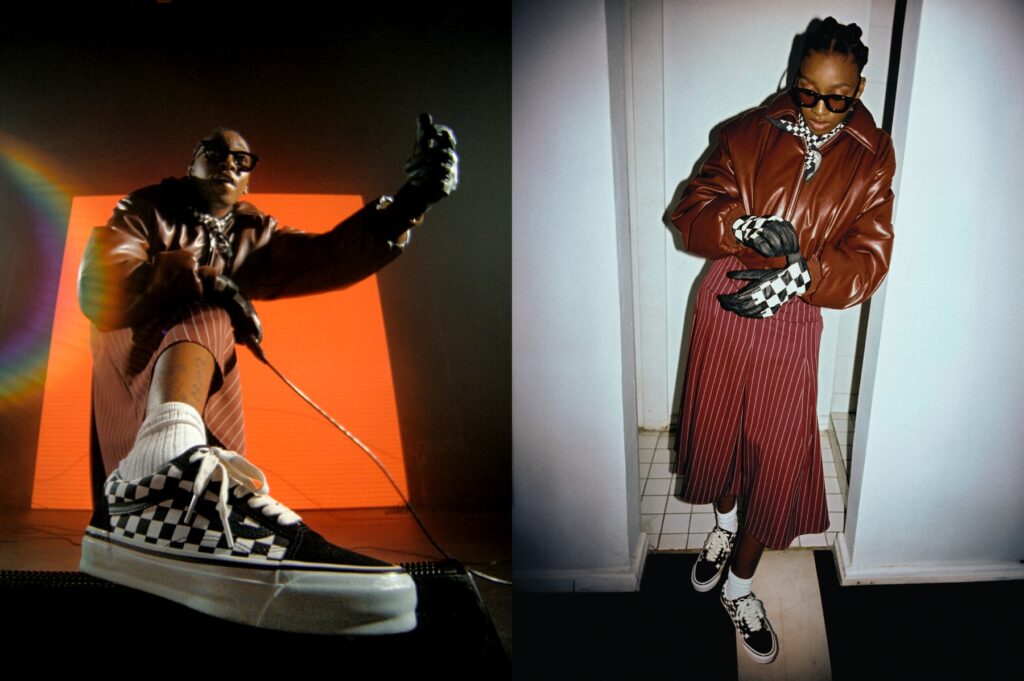 Little Simz' zweite Kollektion "Stars in Vans" für die Old Skool Music Collection.