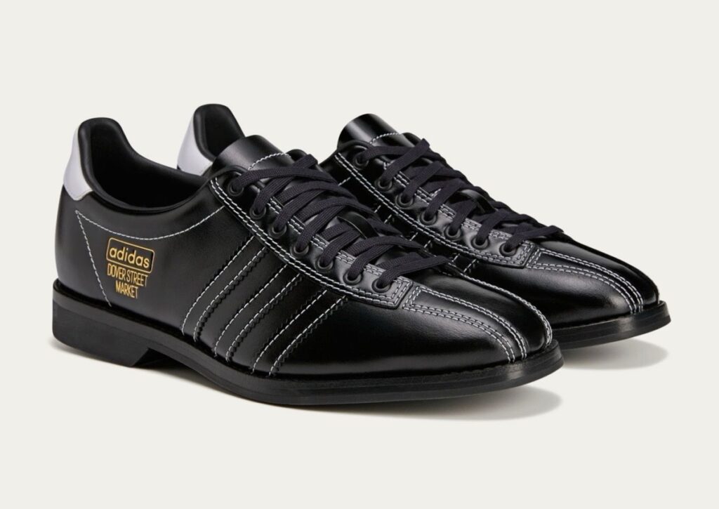 "The Brain Dead x DSM x adidas Bowling Shoe erscheint morgen."