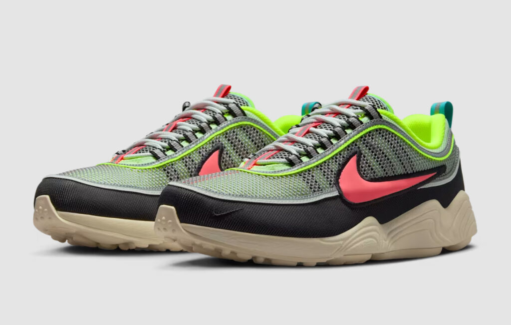 Die Nike Zoom Spiridon „Barely Volt“ erscheint im April.