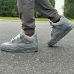 Air Jordan 4 Retro „Paris Olympic“ On-Feet-Übersicht