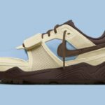 Die Travis Scott x Nike Zoom Field Jaxx „Leche Blue“ erscheinen 2025.