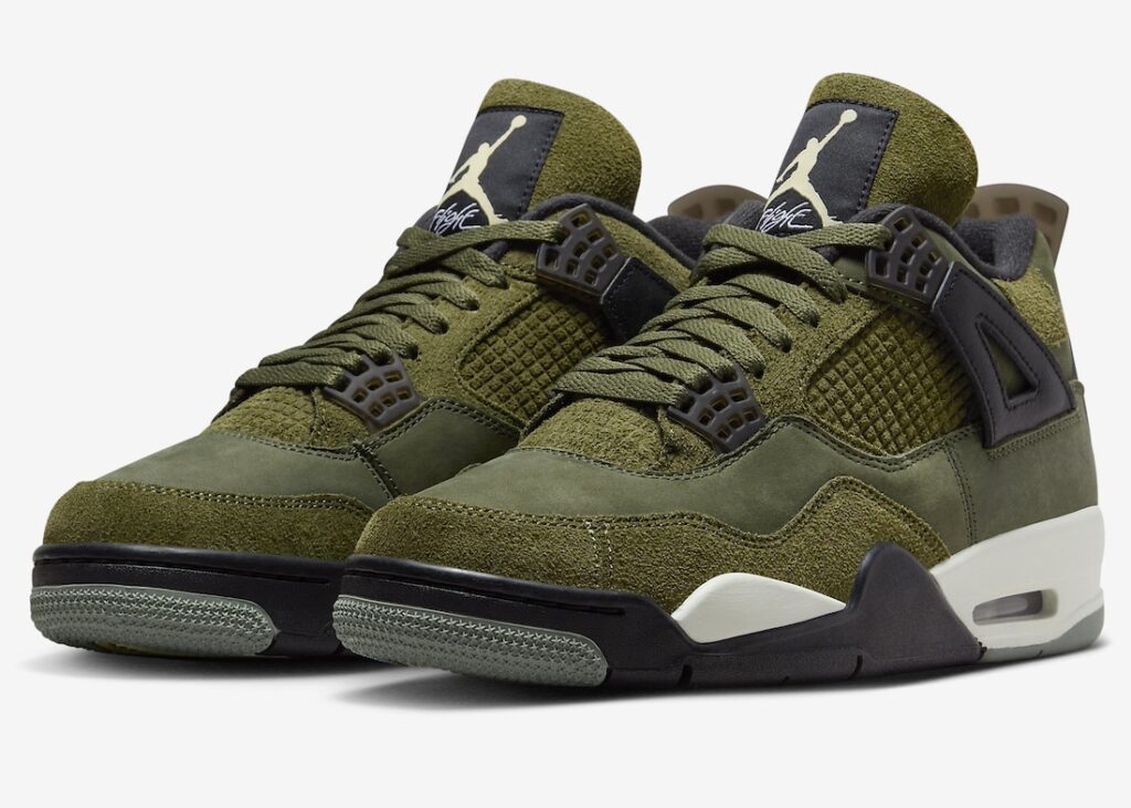 Air Jordan 4 Medium Olive