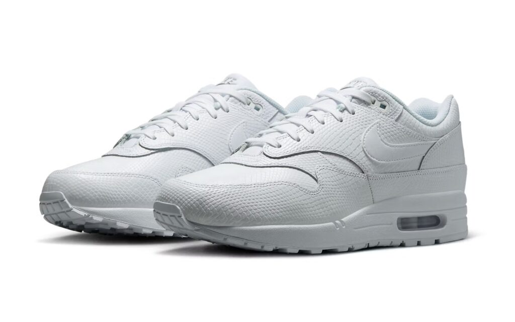 Der Nike Air Max 1 Premium „White Snake“ ist jetzt erhältlich.