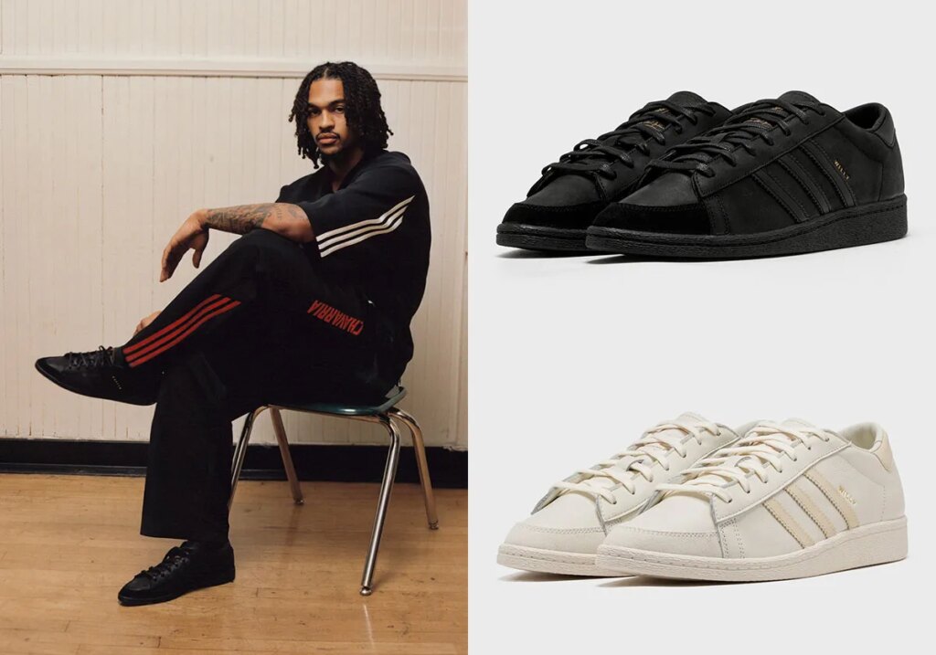 Die Willy Chavarria adidas Jabbar Dress Pack Kollektion erscheint morgen.