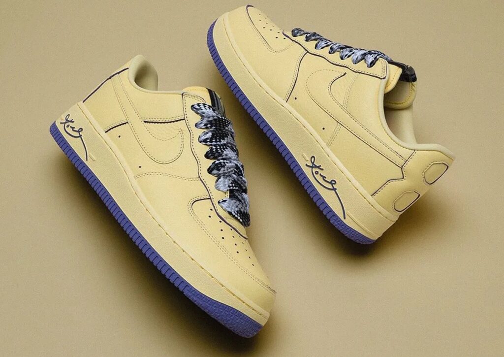 Wo man die Kobe Bryant x Nike Air Force 1 „Soft Yellow“ kaufen kann