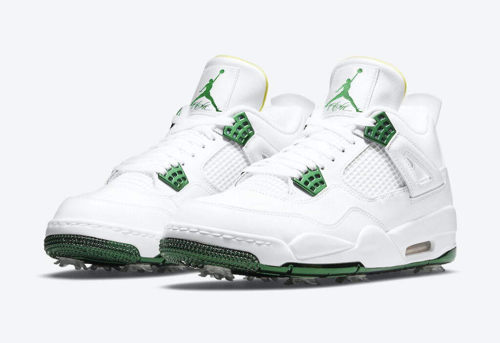 Air Jordan 4 Green Metallic