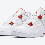 Air Jordan 4 Orange Metallic