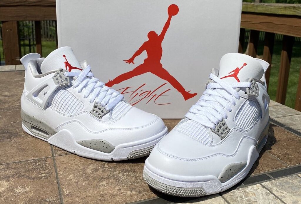 Air Jordan 4 White Oreo