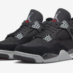 Air Jordan 4 Black Canvas