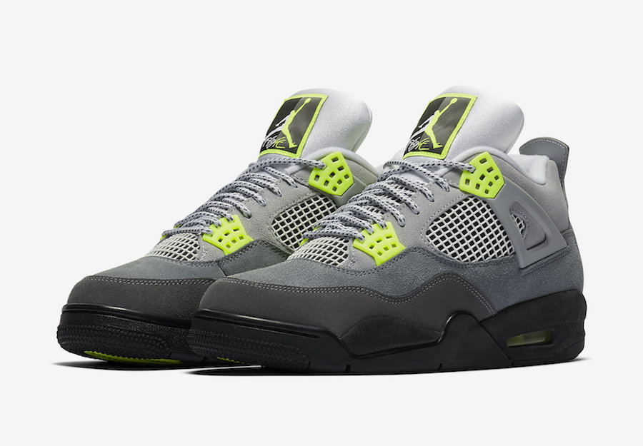 Air Jordan 4 Neon 95