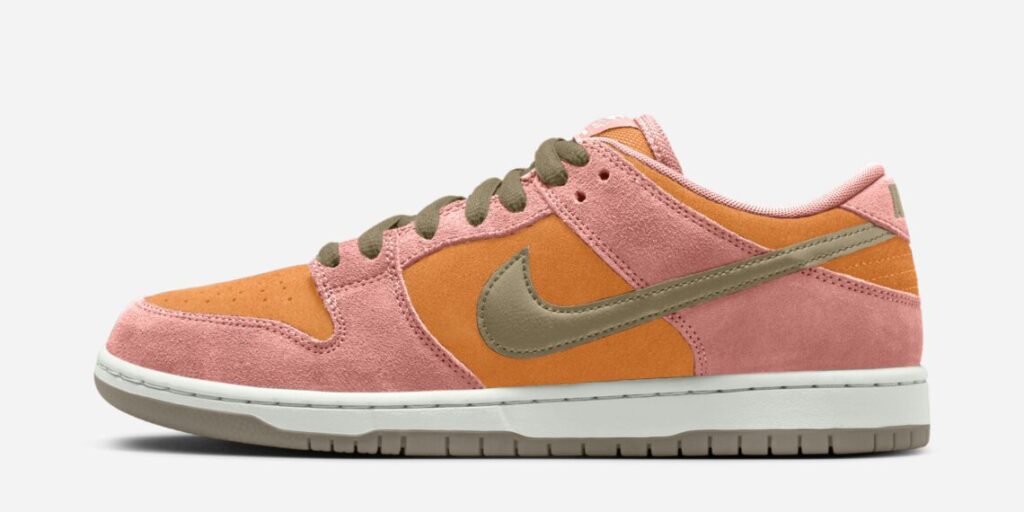 Die Nike SB Dunk Low Pro „Red Stardust“ erscheint im Juni 2025.