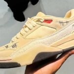 Who Decides War x Jordan Flight Court „Cream“ erscheint Sommer 2025.
